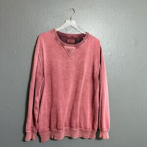 Borgo28 Crew Neck Knit Acid Wash Sweater Size XXL
